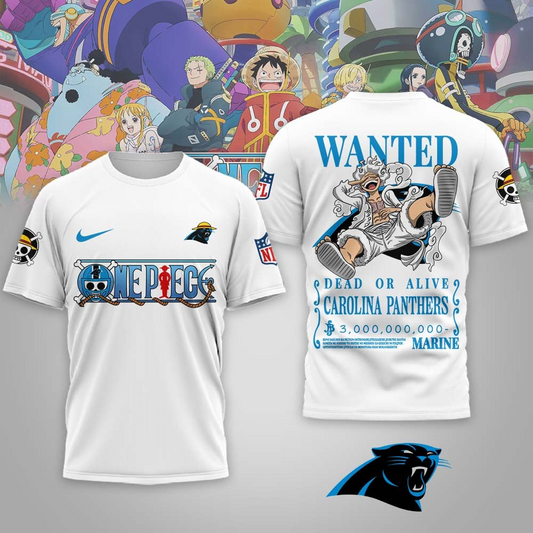 CP Premium NFL Wanted Monkey D Luffy 3D Shirt DDT NTL