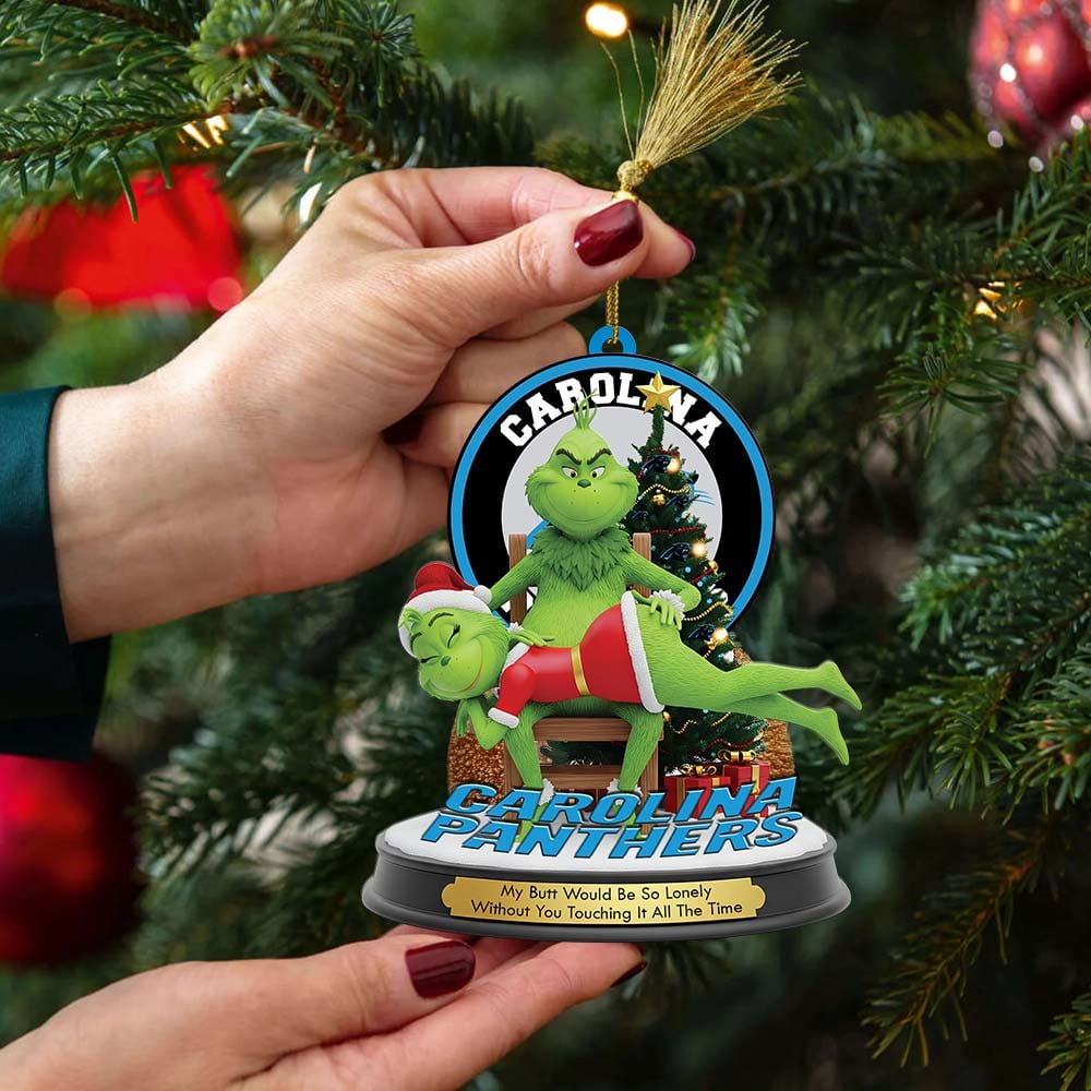 CP Premium NFL x Grinch Acrylic Ornament DDT NTL