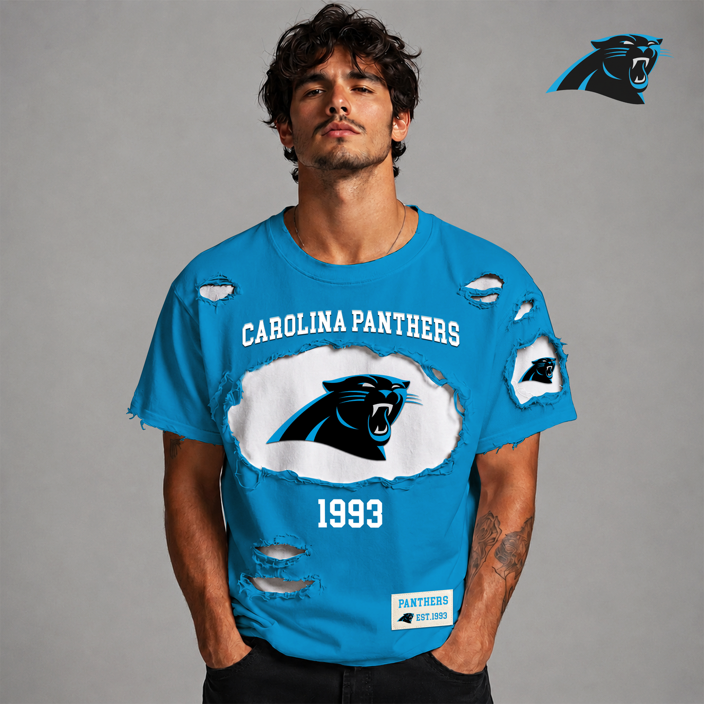 CP  x NFL LUXURY CREW-Neck T-Shirt FOR SUMMER HOLIDAY  180626