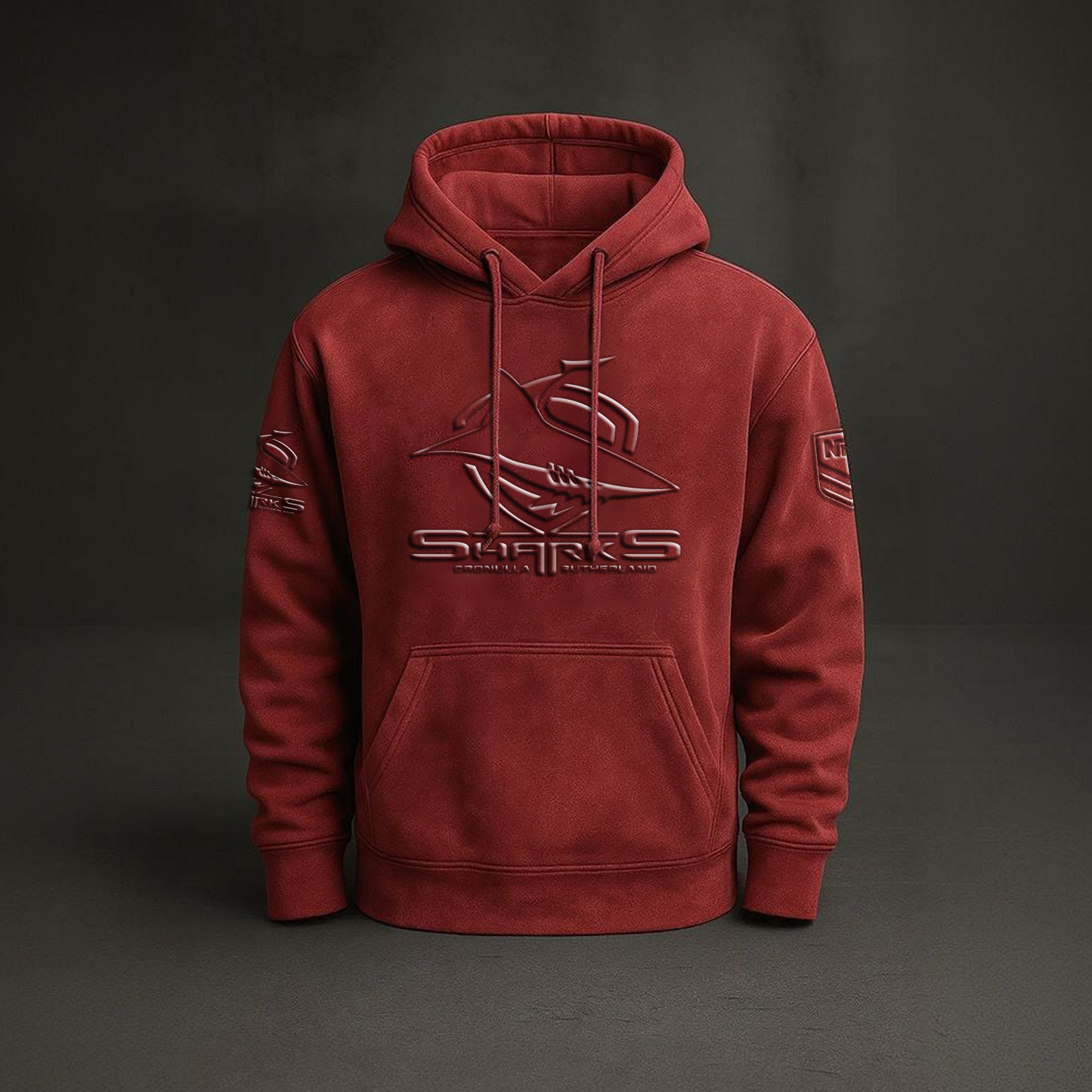 CRO x NRL Embossed Hoodie DatND DVT