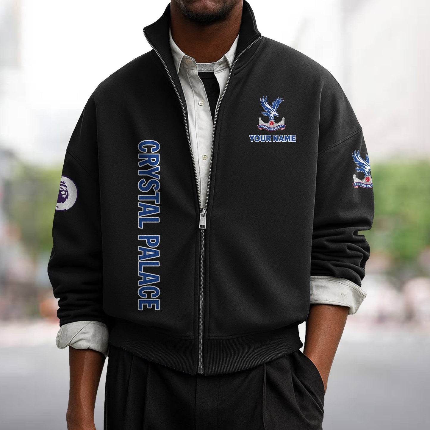 CRY x EPL Men's Zipper Sweatshirt DatND DVT