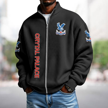 CRY x EPL Waffle Zip Up Sweatshirt 1911 DatND DVT