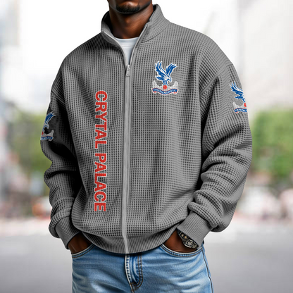 CRY x EPL Waffle Zip Up Sweatshirt 1911 DatND DVT