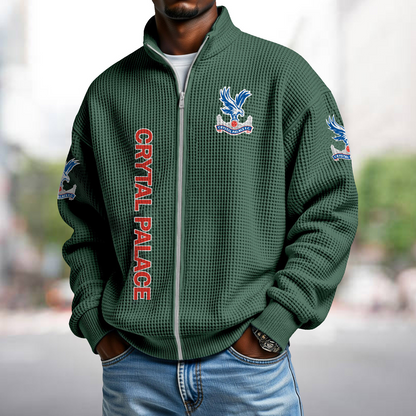 CRY x EPL Waffle Zip Up Sweatshirt 1911 DatND DVT
