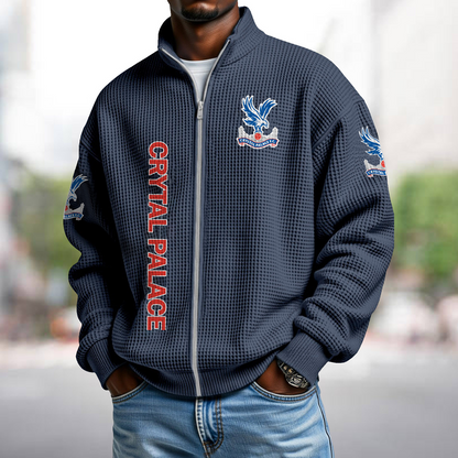 CRY x EPL Waffle Zip Up Sweatshirt 1911 DatND DVT