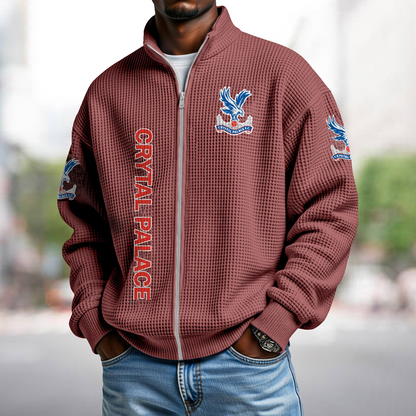 CRY x EPL Waffle Zip Up Sweatshirt 1911 DatND DVT