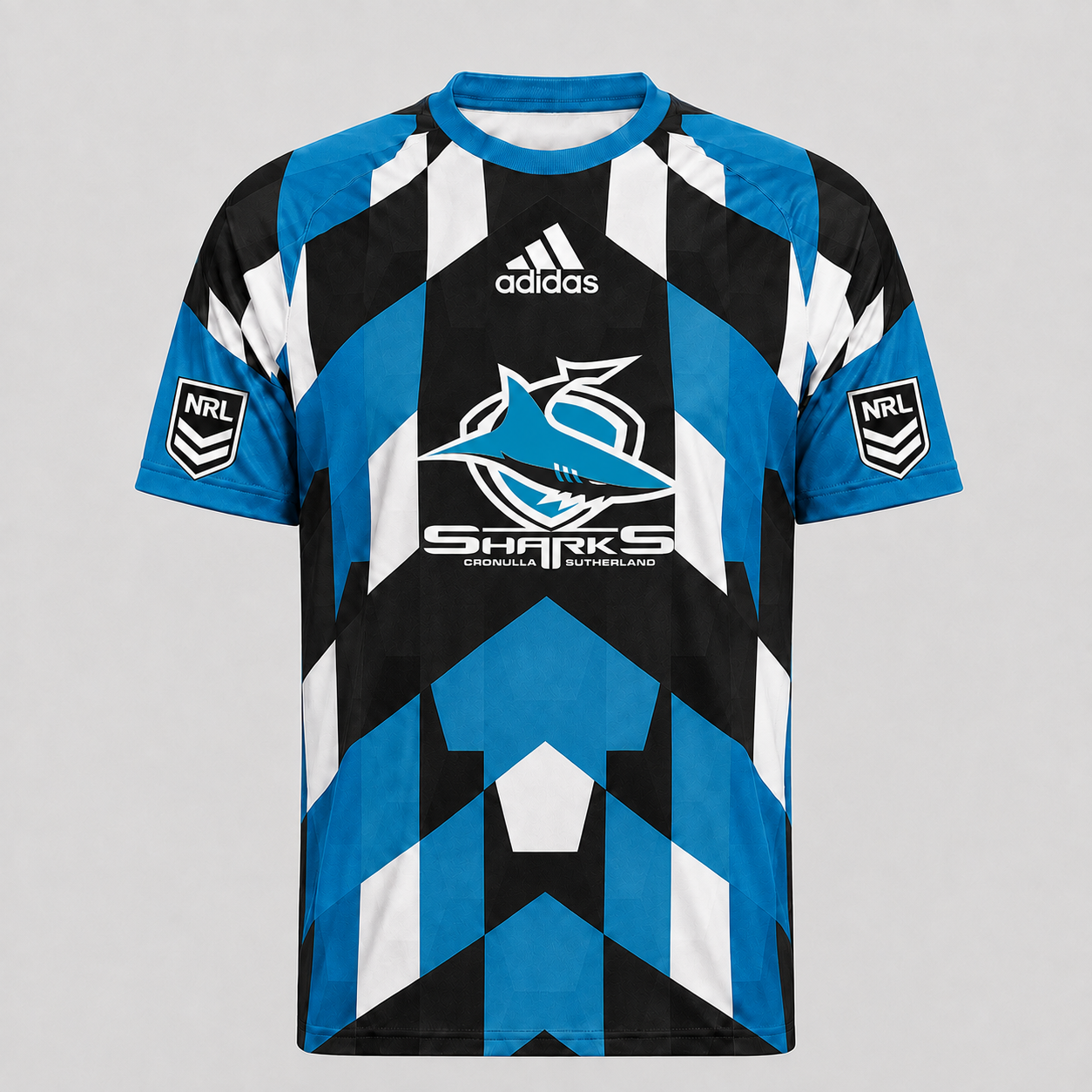 CSS x NRL Premium Geometric Fan Performance T-Shirt