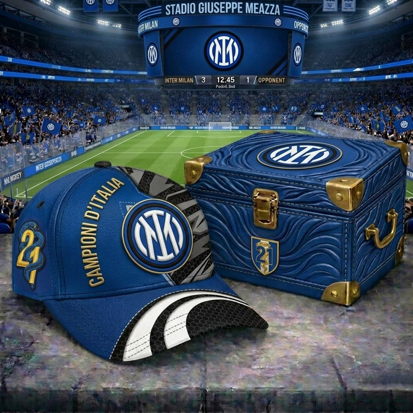 Cappello Campioni dƒ??Italia Limited X INTER HAT V5 NDT NHM 070526