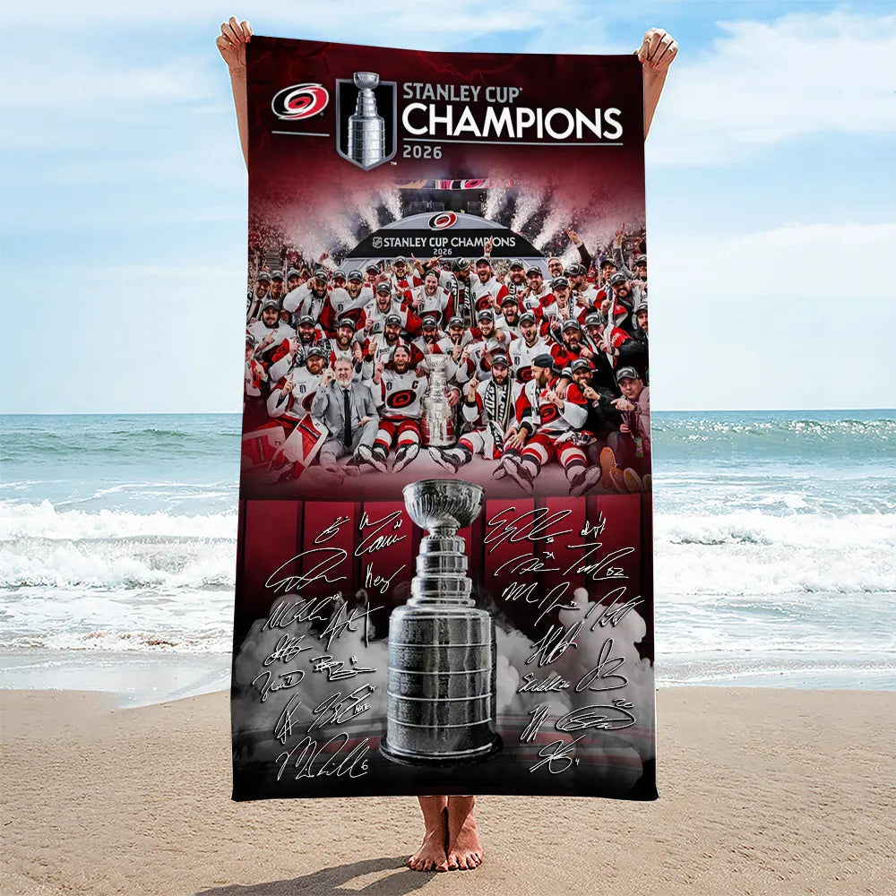 PREMIUM NHL X CH STANLEY CUP CHAMPION Surfing Beach Towel For Summer Holiday NDT VHM 200626