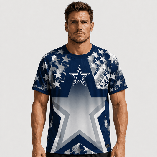 DAL X Premium NFL Premium Patriotic Football Star