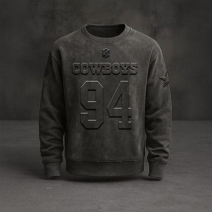 DAL x In Memory of Marshawn Kneeland Embossed Sweat Shirt V1 DATND TANTD 071125