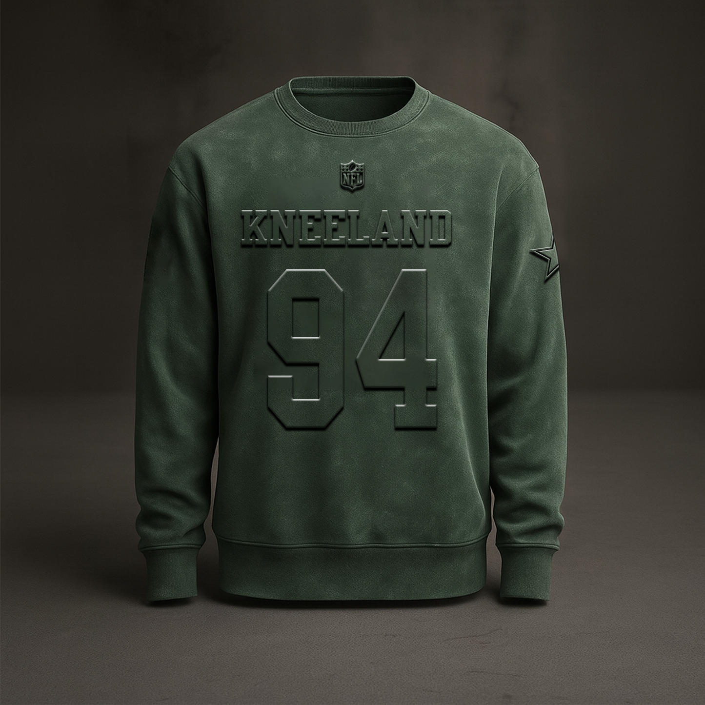 DAL x In Memory of Marshawn Kneeland Embossed Sweat Shirt V2 DATND TANTD 071125