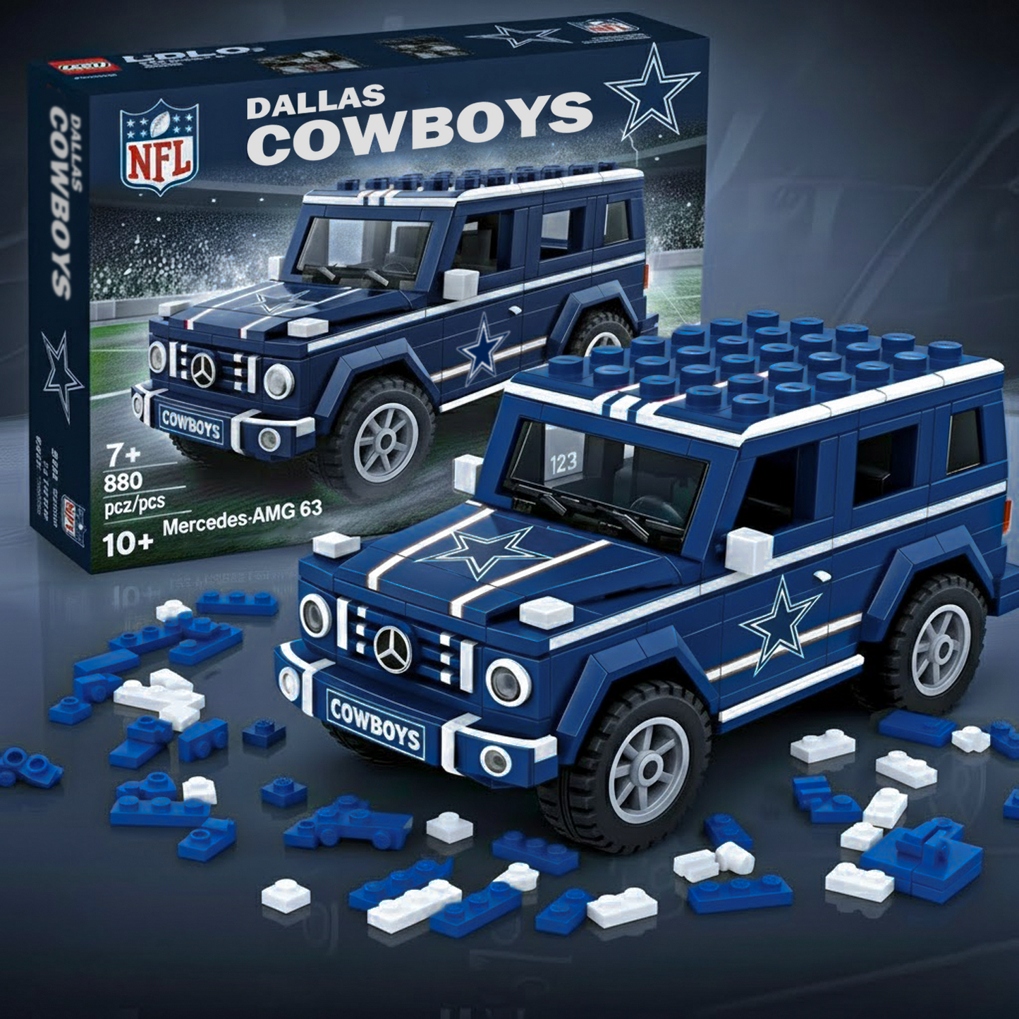 DAL x NFL Building Blocks Offroad SUV DatND DVT