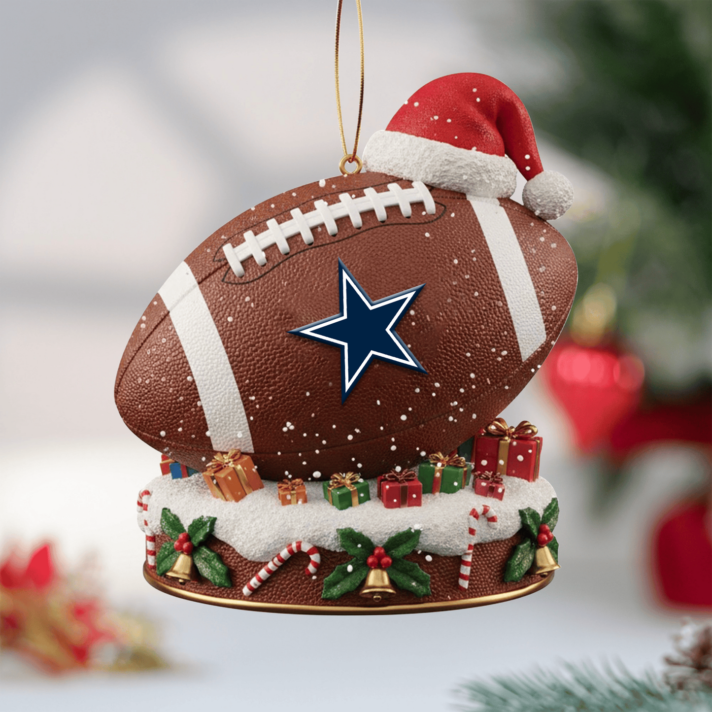 DAL x NFL Christmas Ornament Set DATND TANTD 101125