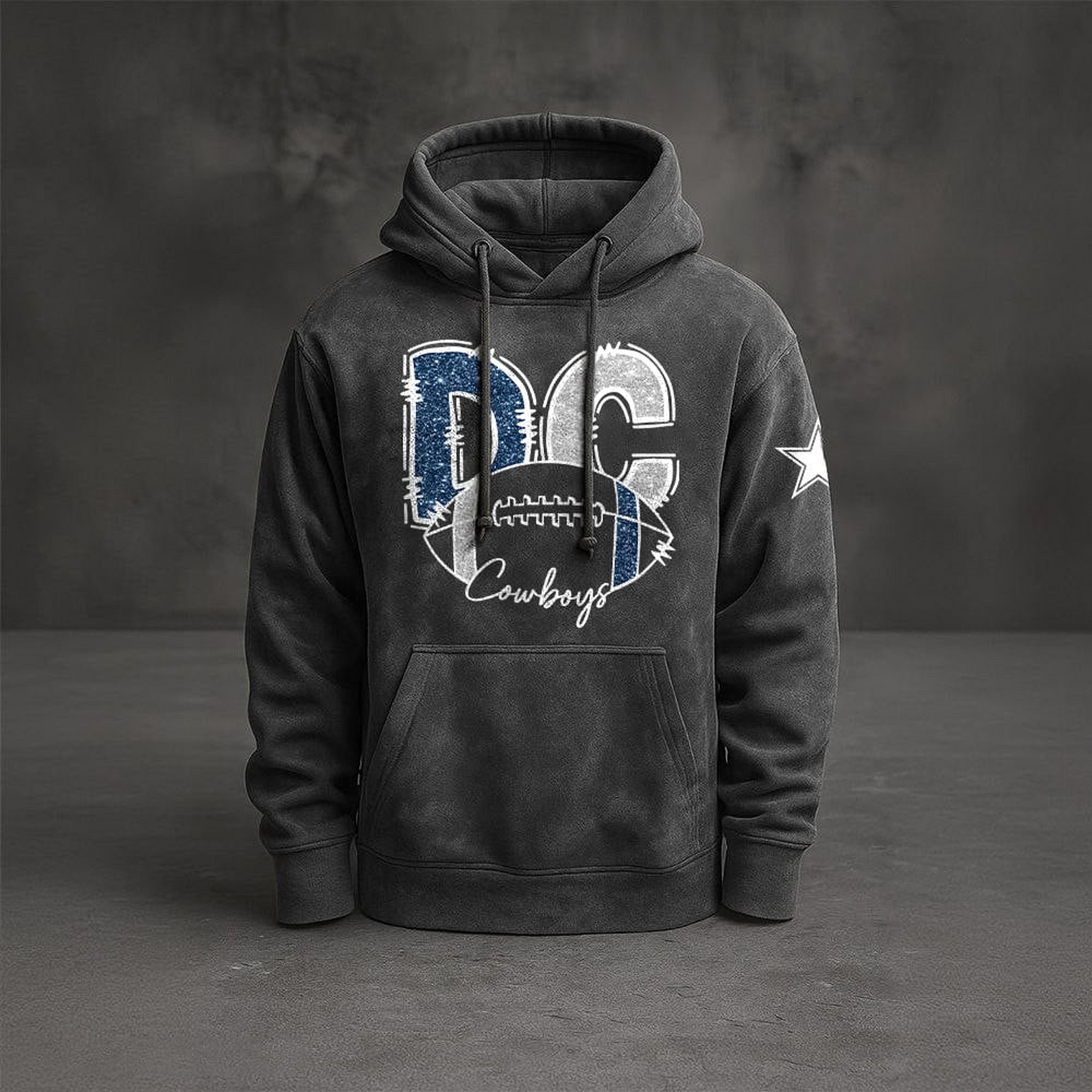 DAL x NFL Embossed Hoodie DatND THUONGNH