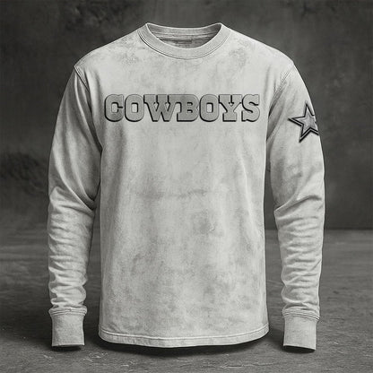 DAL x NFL Embossed SweatShirt DATND TANTD