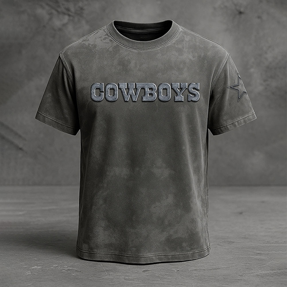 DAL x NFL Embossed Tshirt DATND TANTD