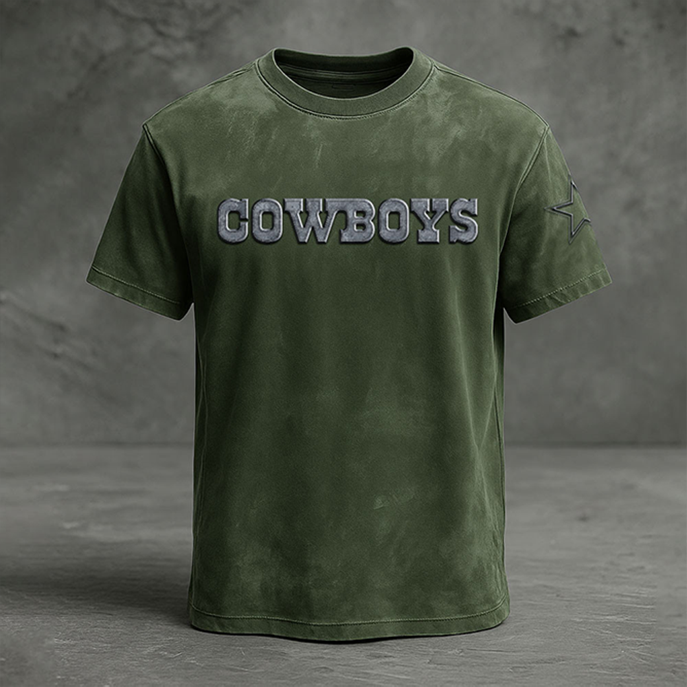 DAL x NFL Embossed Tshirt DATND TANTD