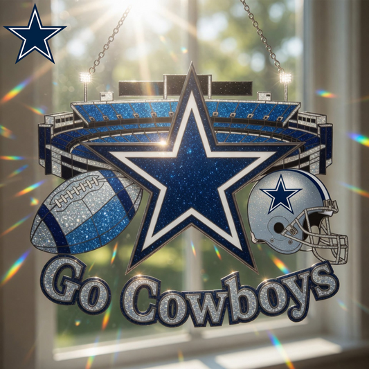 DAL x NFL Game Day Suncatcher