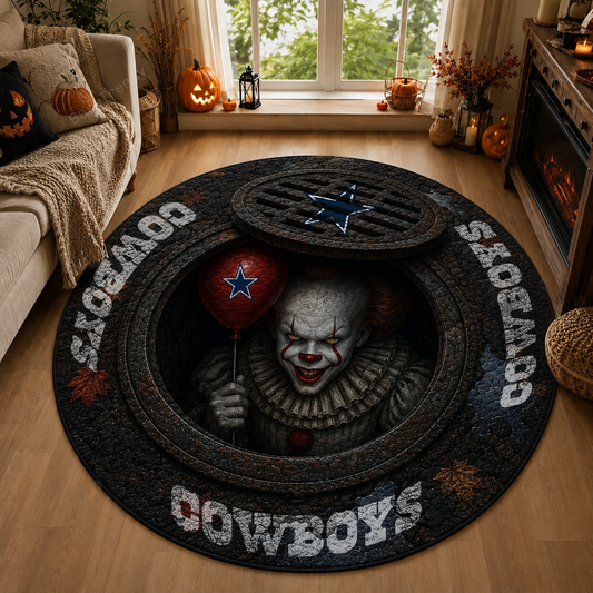 DAL x NFL Halloween IT Rug