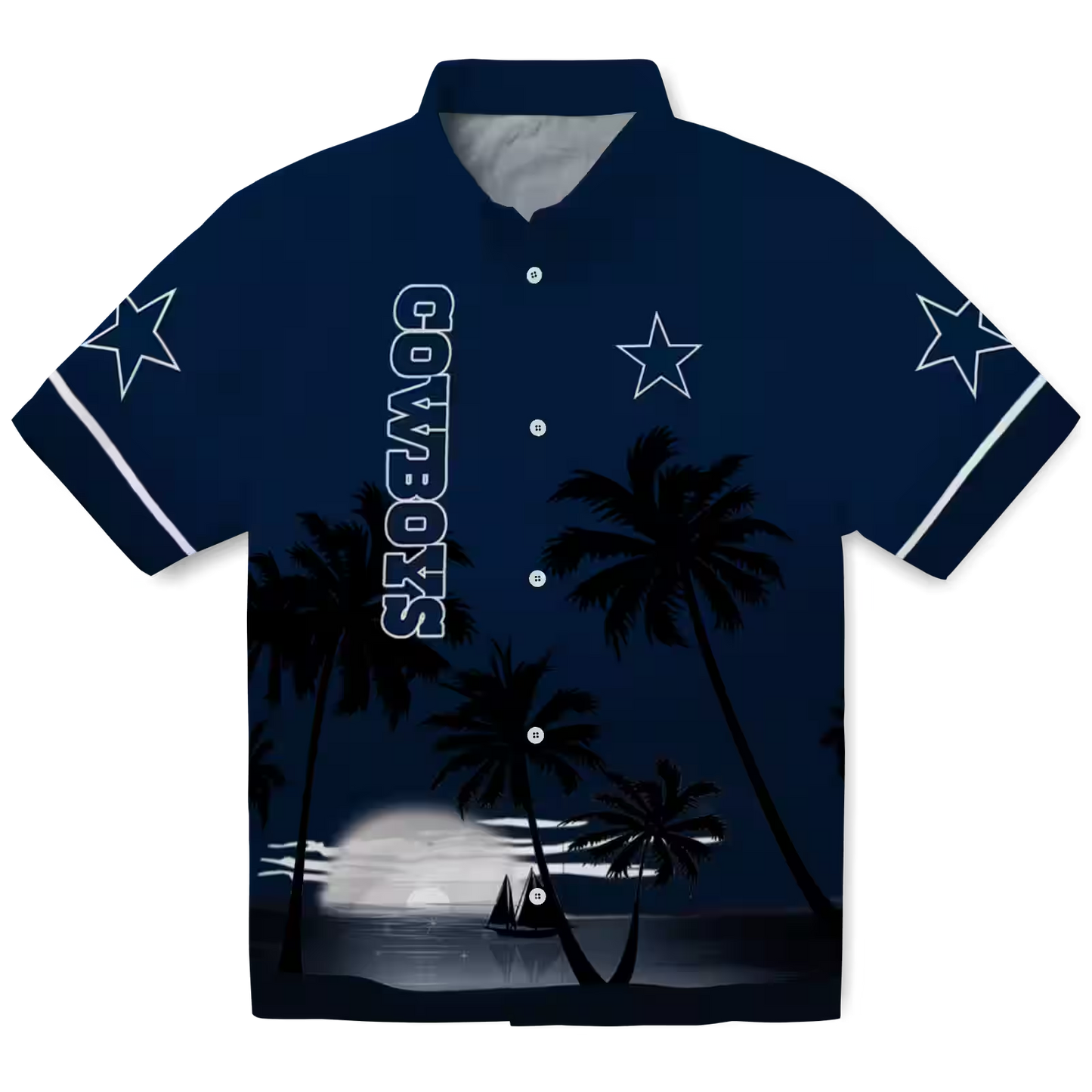 DAL x NFL Hawaiian Shirt ƒ?? Beach Sunset DATND TANTD 270526