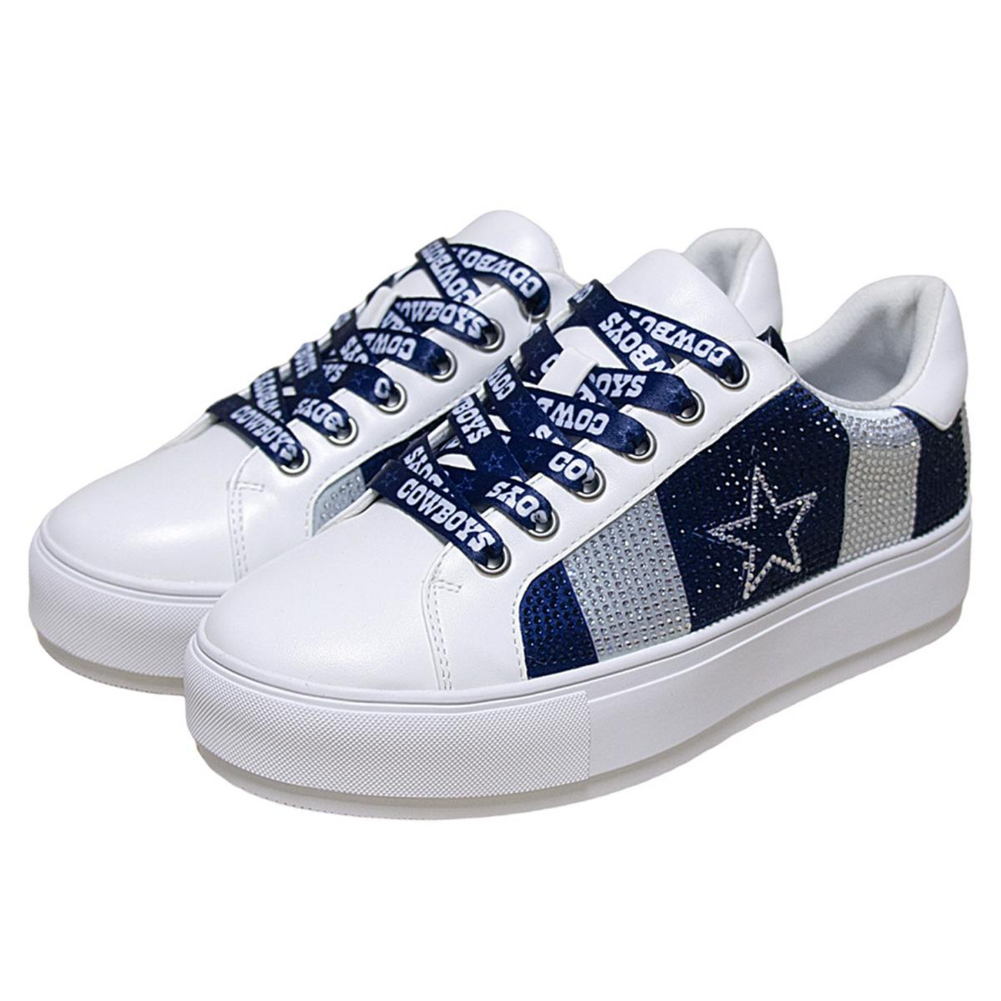 DAL x NFL Lace-Up Sparkle Sneaker DatND DVT