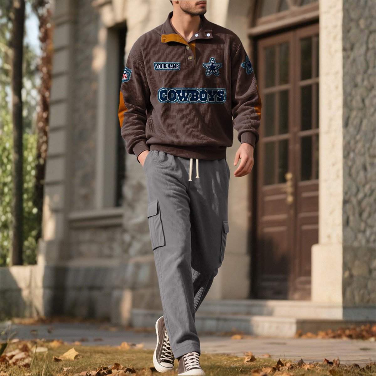 DAL x NFL Men's Corduroy Sweatshirt 1011 DatND DVT