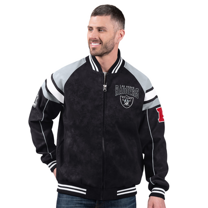 DAL x NFL Officially Licensed Faux Suede Jacket DATND TANTD