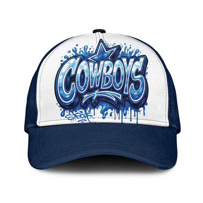 DAL x NFL Premium Custom Graffiti Team Cap