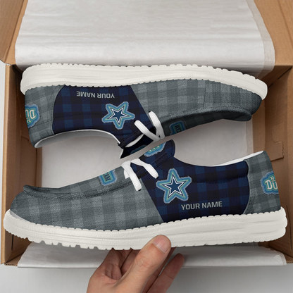 DAL x NFL Premium Hey Dude Shoes DATND TANTD