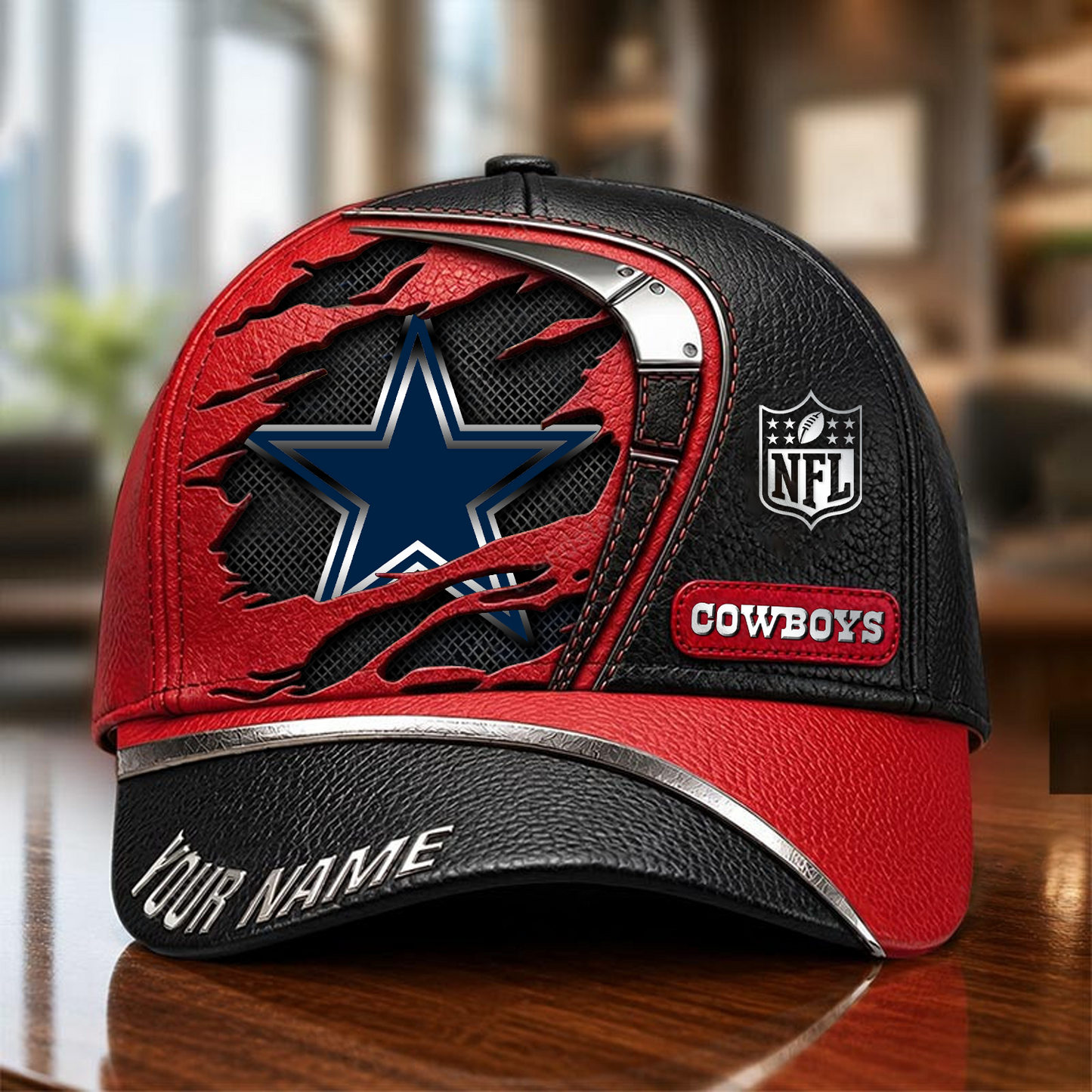 DAL x NFL Premium Multicolor 3D Cap 200626