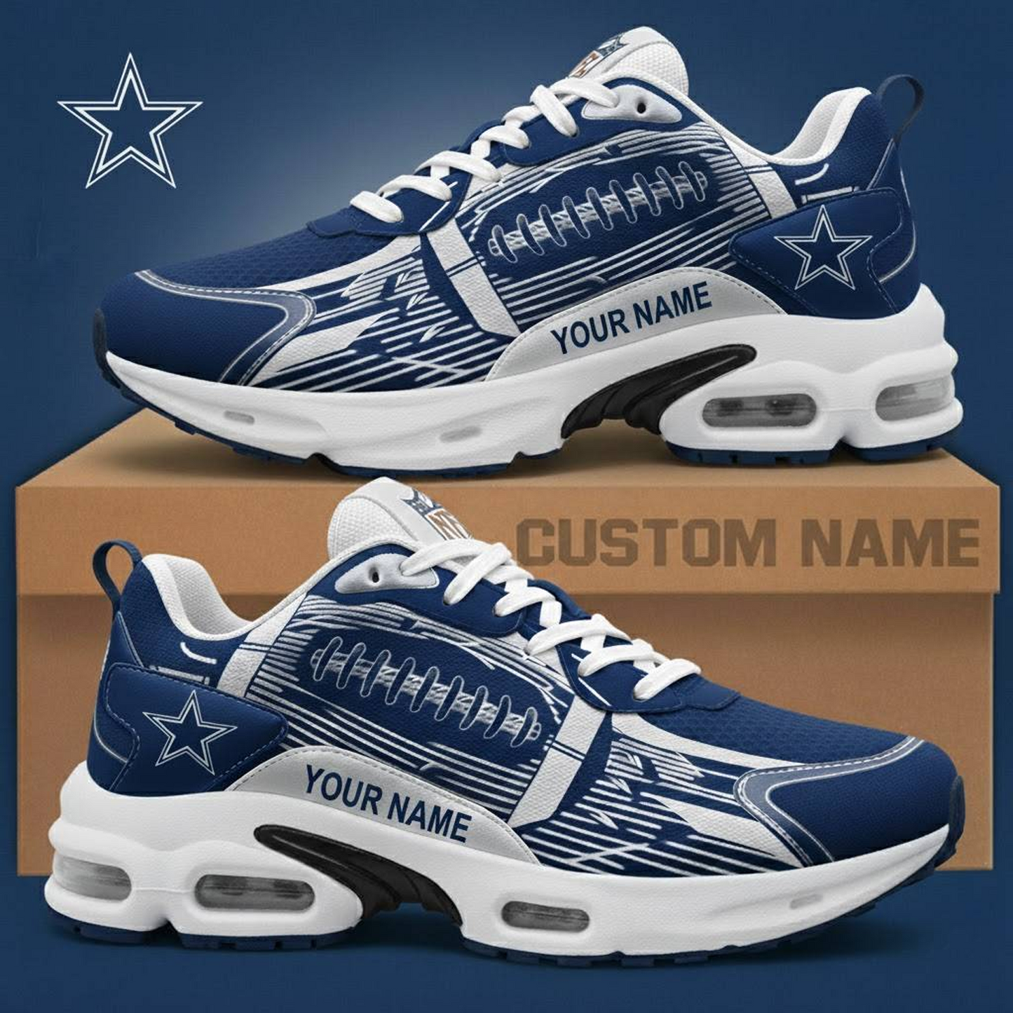 DAL x NFL Sport Sneakers Limited Edition DATND TANTD