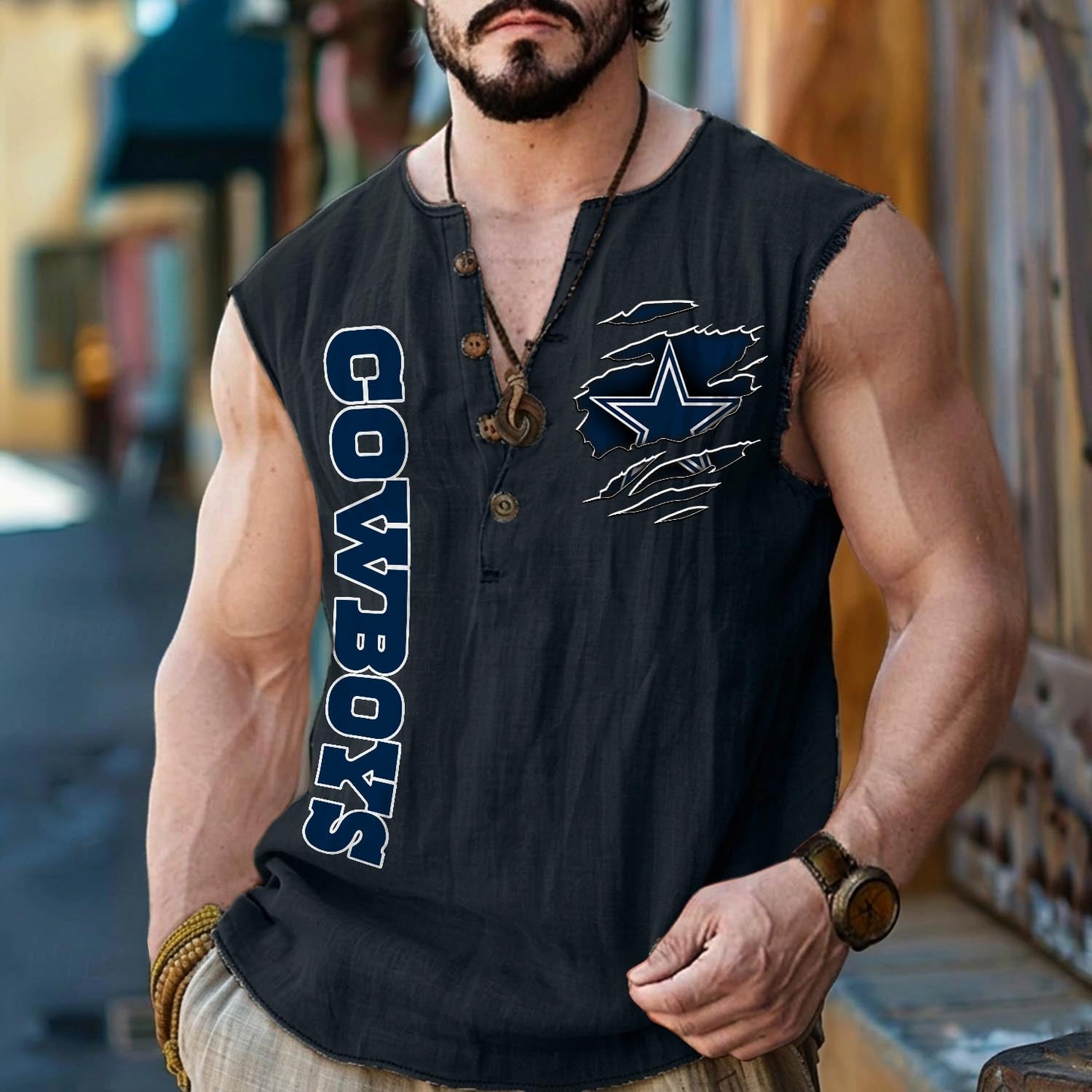 DAL x NFL Tank Tops 2805 DatND DVT
