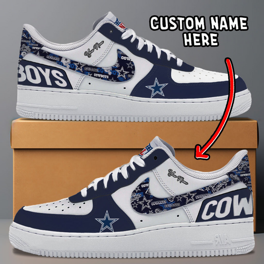 DAL x NFL Trending Air Force 1 Personalized DATND TANTD