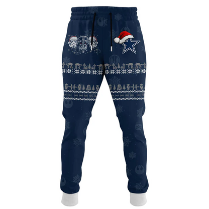 DAL x NFL Unisex Merry Christmas The Force Edition Hoodie DATND TANTD