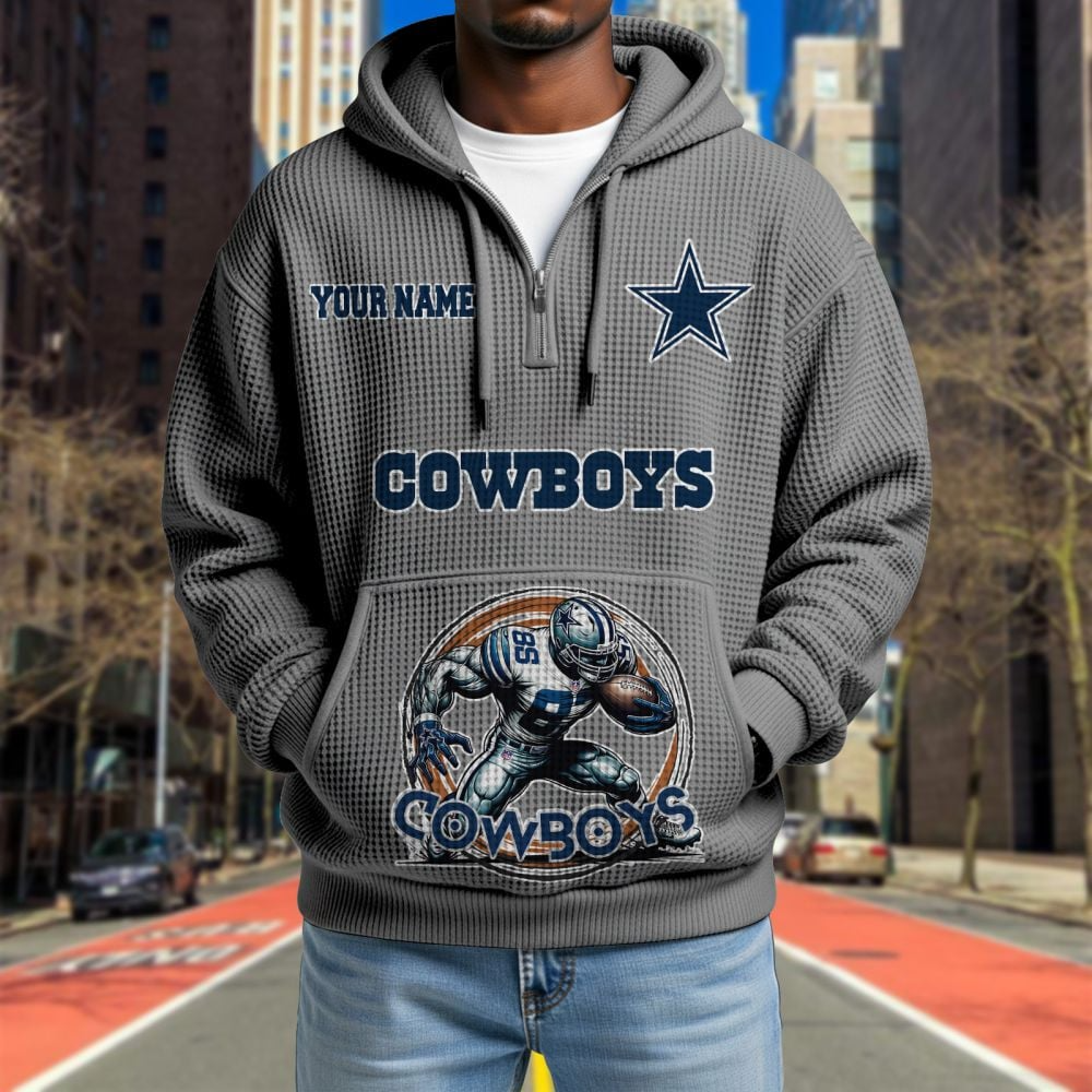 DAL x NFL Waffle Hoodie DATND TANTD