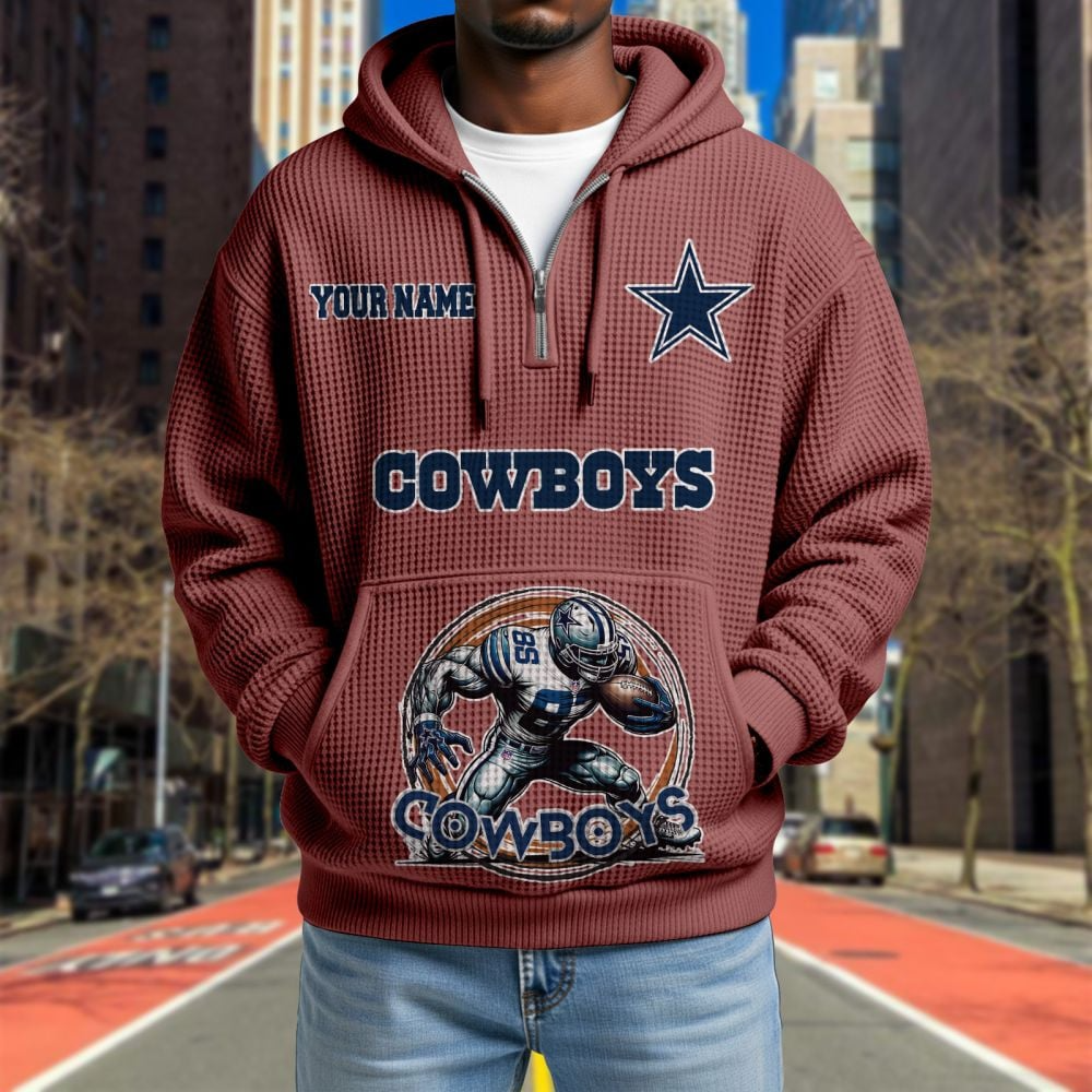 DAL x NFL Waffle Hoodie DATND TANTD