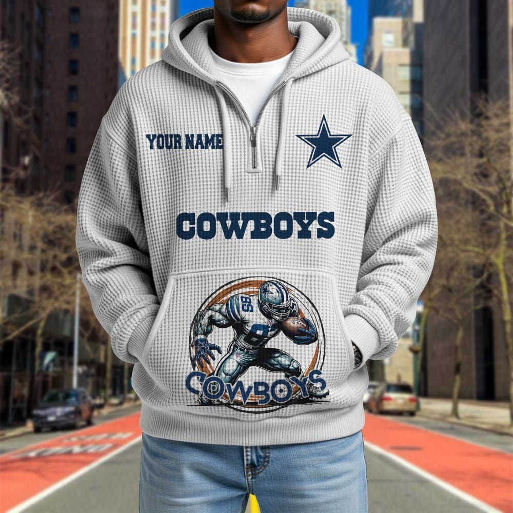DAL x NFL Waffle Hoodie DATND TANTD