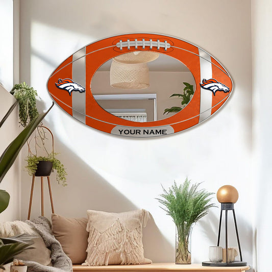DB Custom NFL Wall Mirror Decor For Fan DDT CTND
