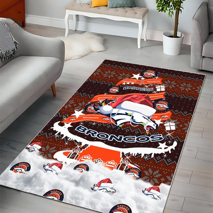 DB NFL Chrismas Carpet Rug DDT NTL