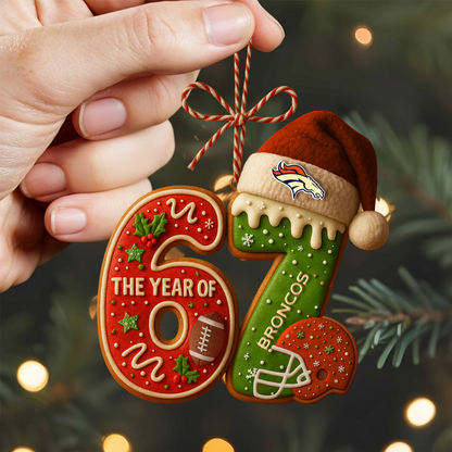 DB Premium NFL 67 Hanging Ornament DDT NTL