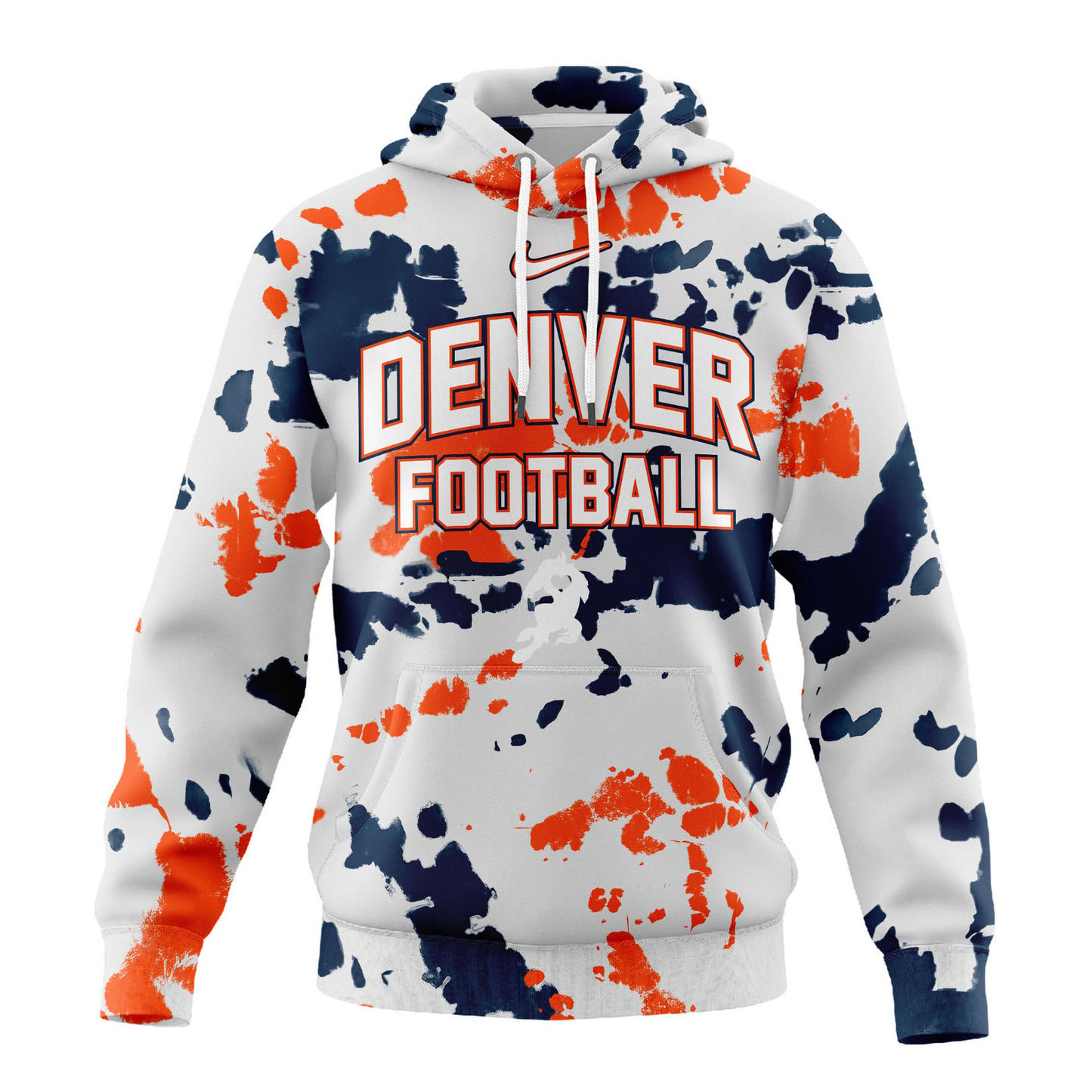 DB Premium NFL Gridiron Splash Personalized Hoodie DDT CTND