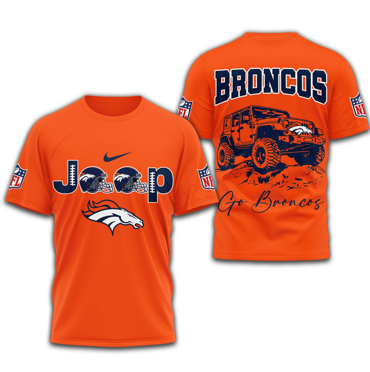 DB Premium NFL Jeep 3D Shirt DDT 101125 NTL
