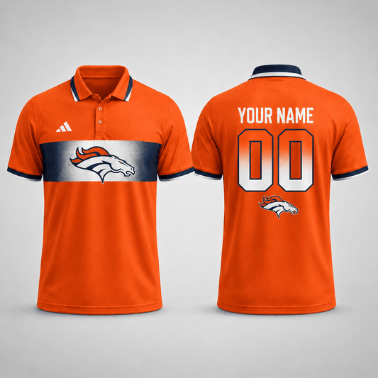 DB Premium NFL Personalized Match Day Polo Shirt