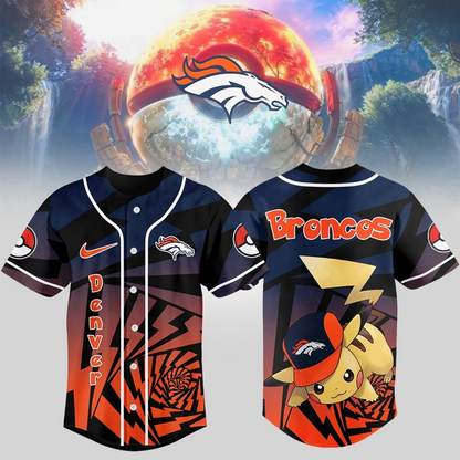 DB Premium NFL Pikachu Jersey Shirt DDT 101125 HLPHUONG