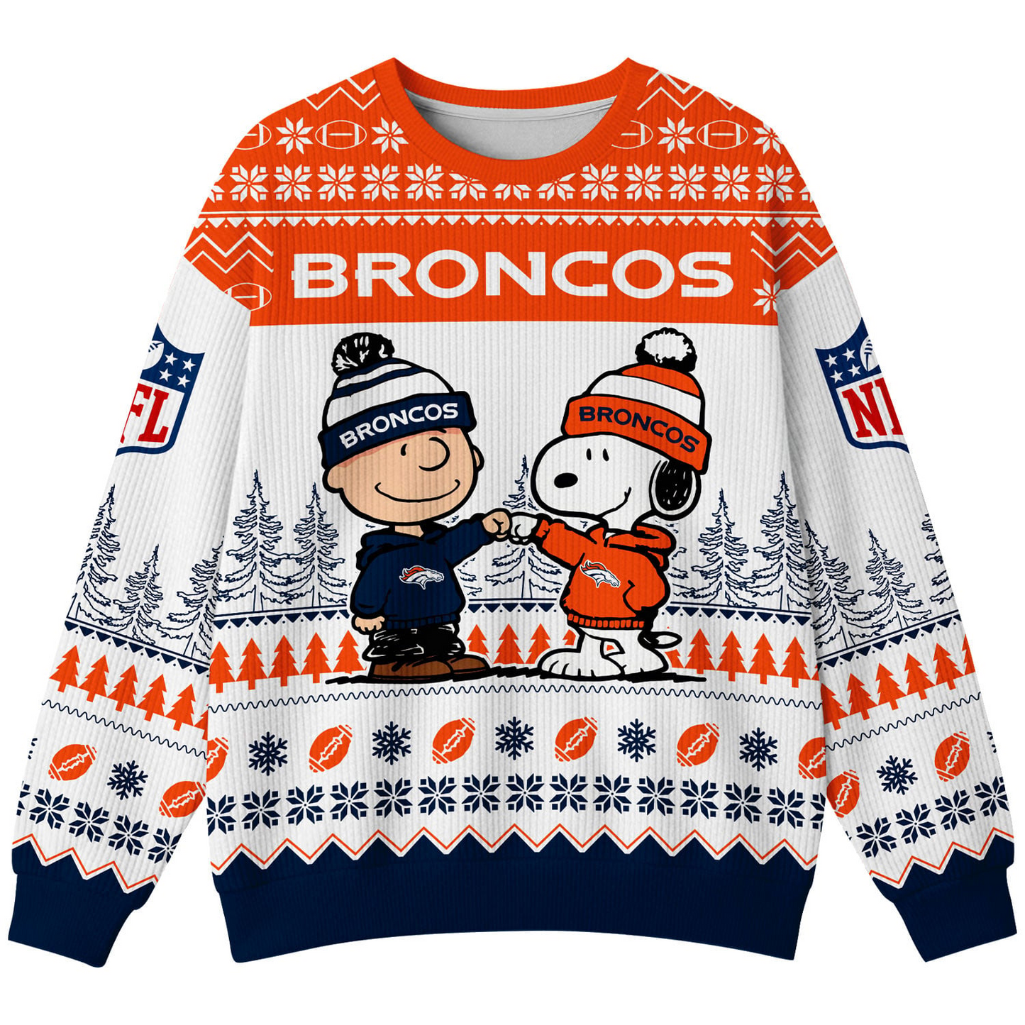DB Premium NFL Snoopy Winter SweatShirt DDT CTND