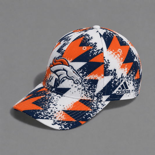 DB Premium NFL Sports Fan Geometric Pattern Baseball Cap