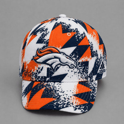 DB Premium NFL Sports Fan Geometric Pattern Baseball Cap