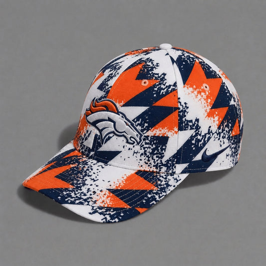 DB x NFL Premium Sports Fan Geometric Pattern Baseball Cap