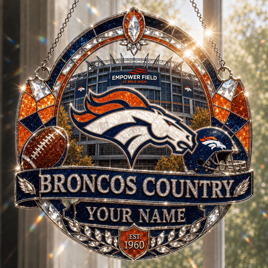 DB x NFL Premium Suncatcher Luxury Personalized Gift For Fan